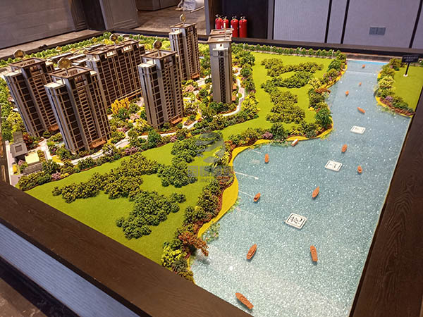 汉阴县建筑模型