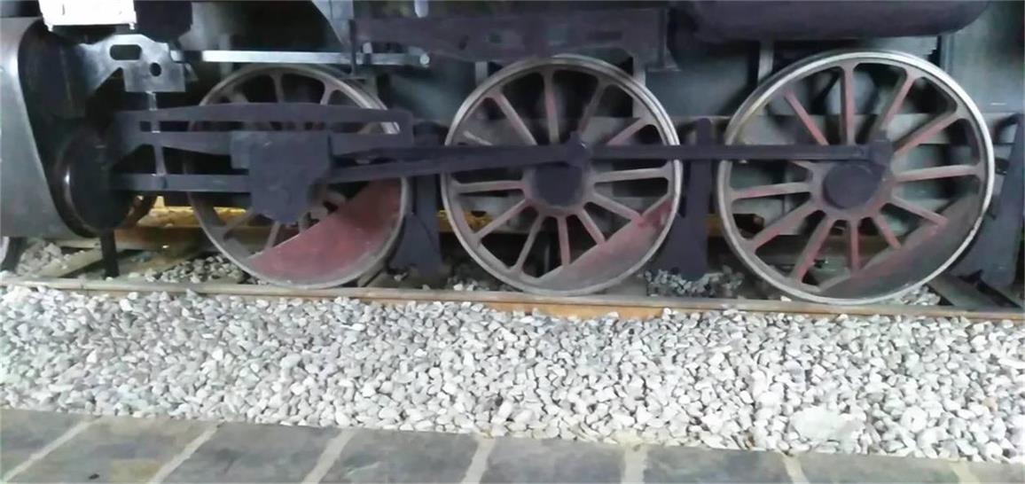 汉阴县蒸汽火车模型