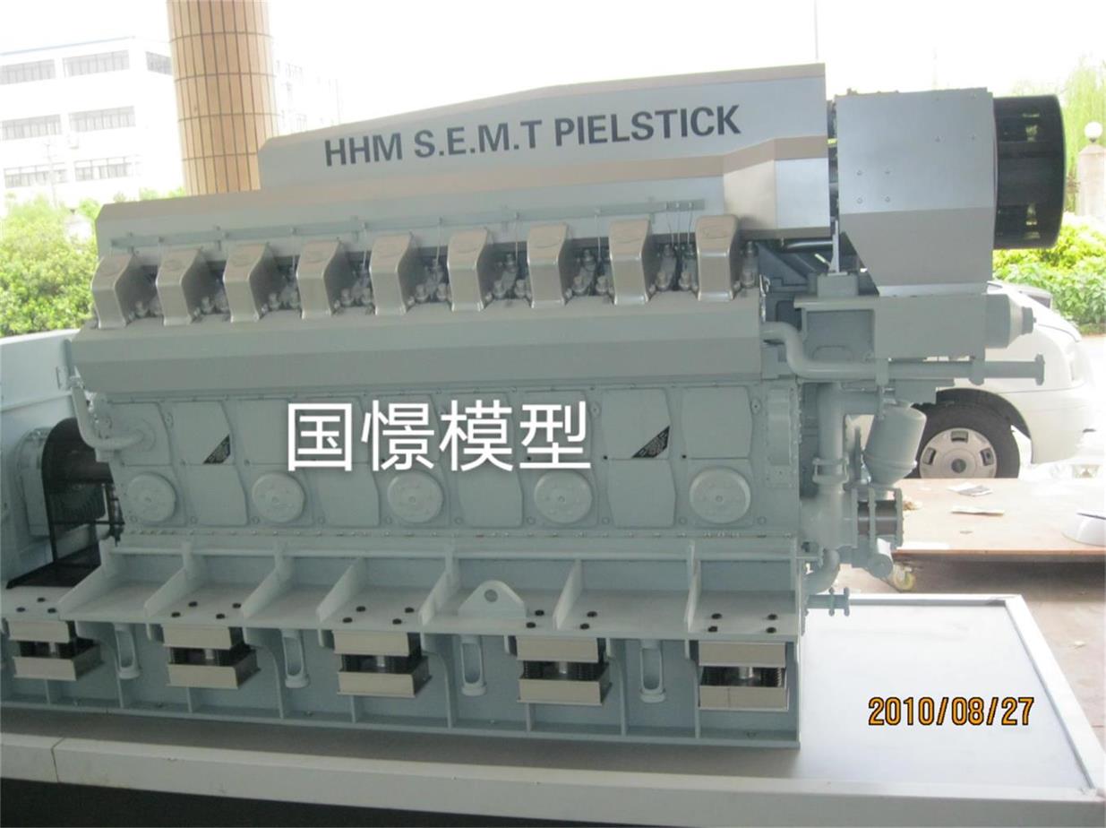汉阴县柴油机模型