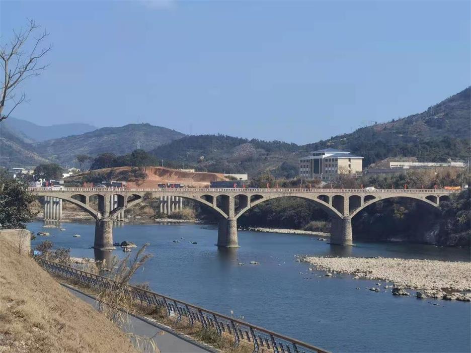 汉阴县桥梁模型